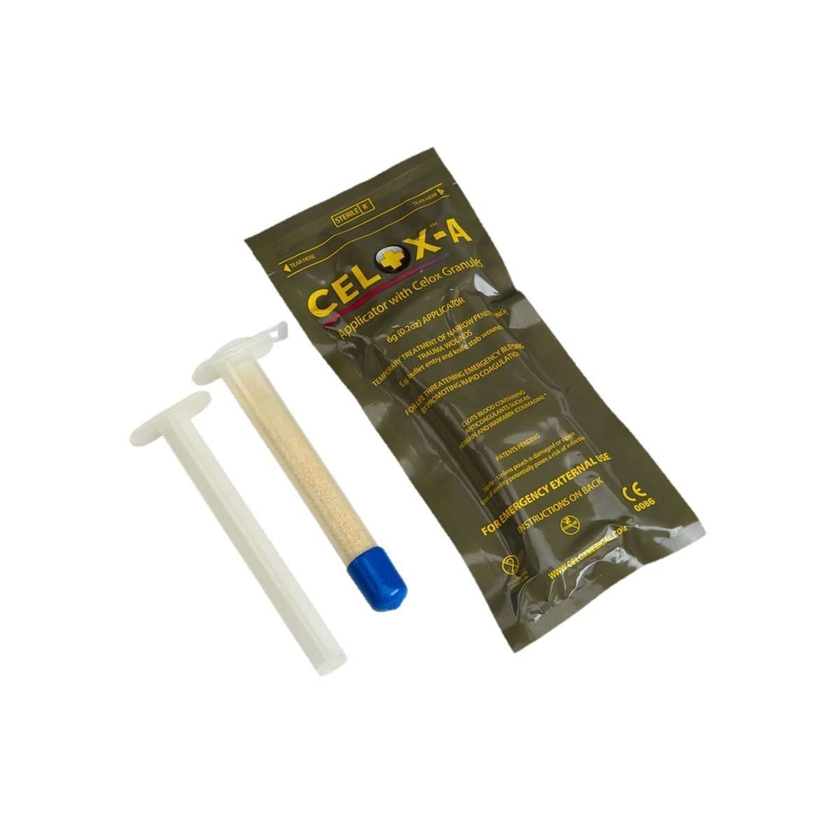 Aplicador de gránulos de quitosano 6 g - CELOX®