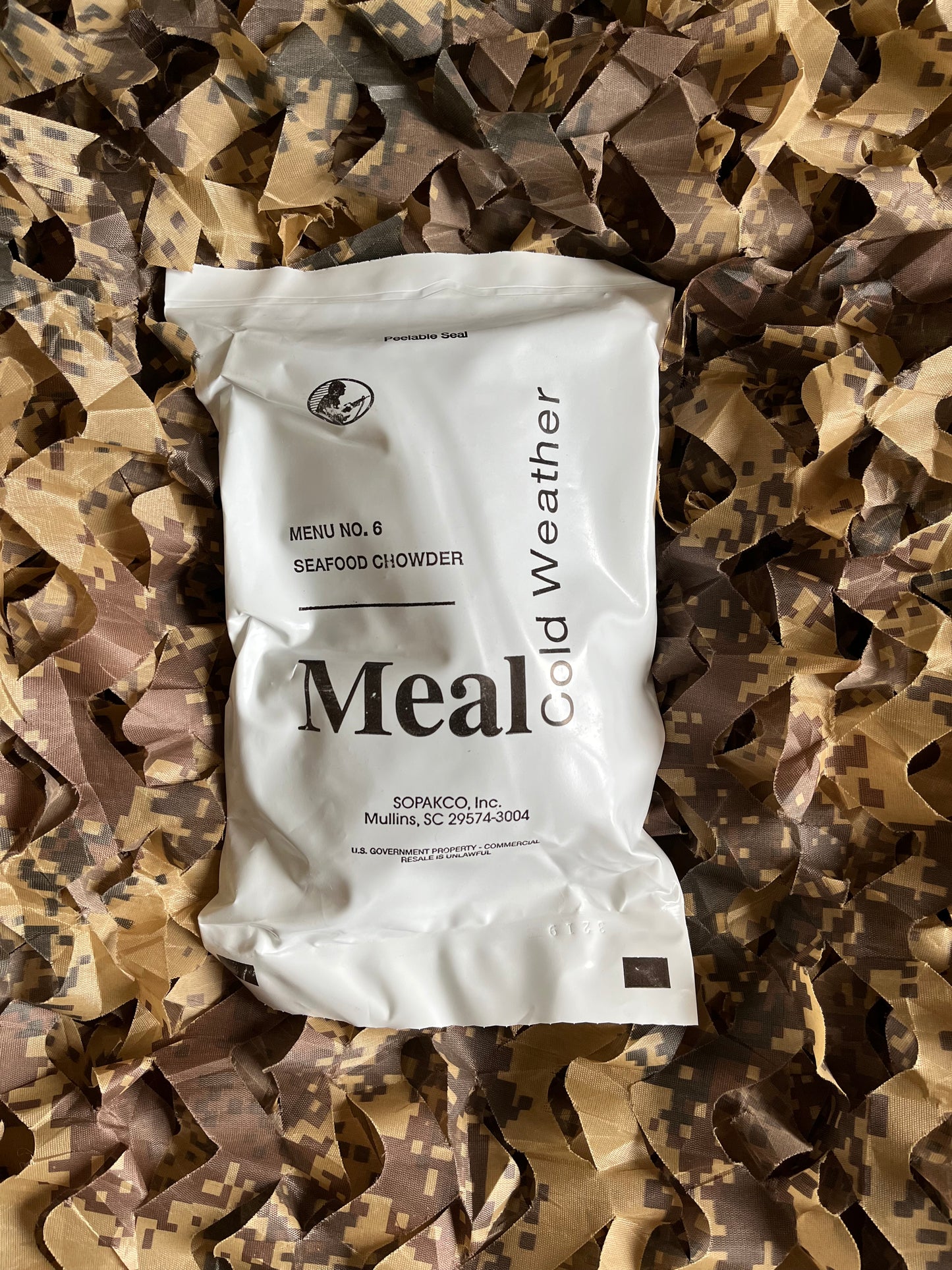 Ration temps froid americaine - MCW MRE