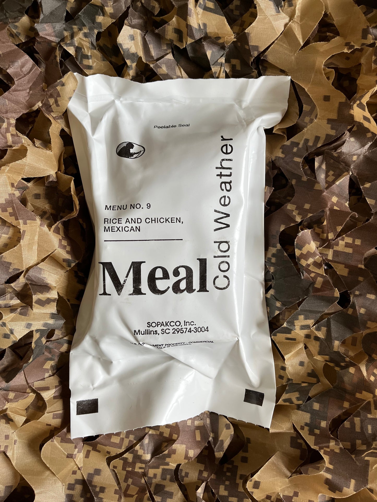 Ration temps froid americaine - MCW MRE