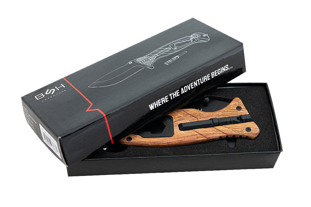 Cuchillo de supervivencia multifunción