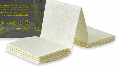 Bande de gaze hémostatique 300 cm