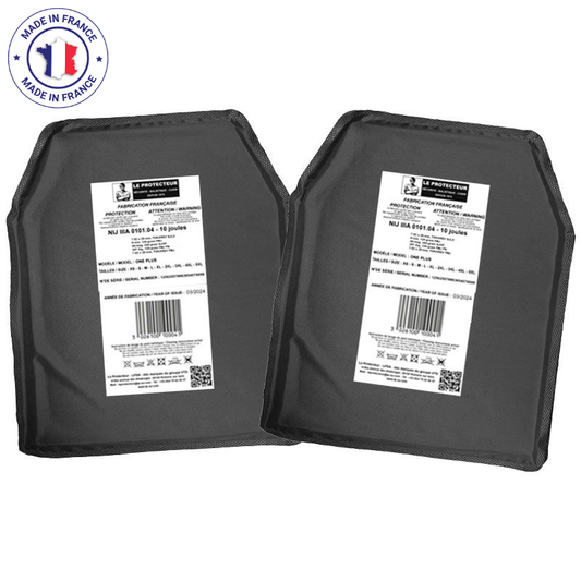 Paire de plaques LPSA - NIJ IIIA