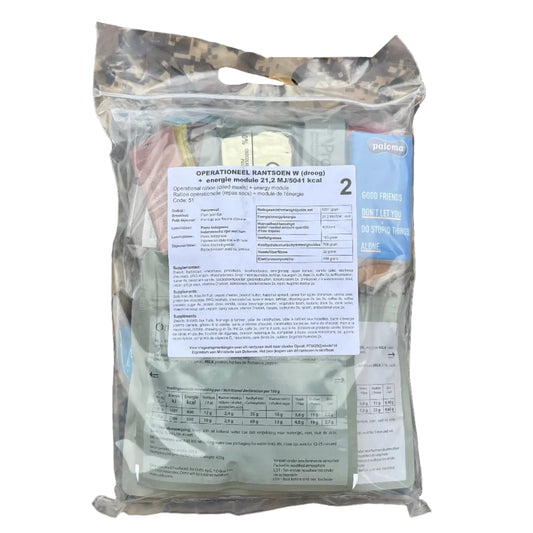 Ration temps frois Hollandaise - 5100 kcal