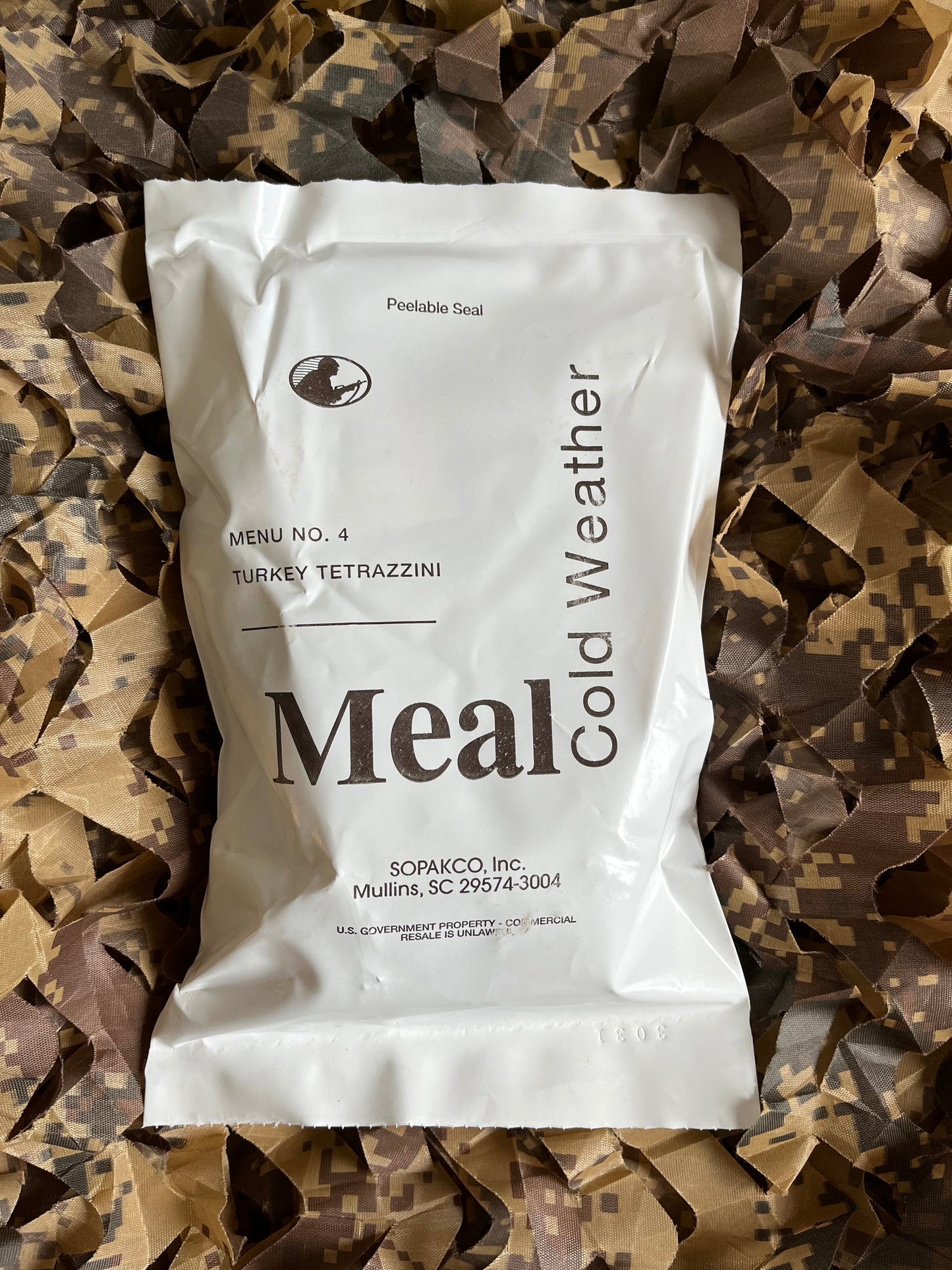 Ration temps froid americaine - MCW MRE