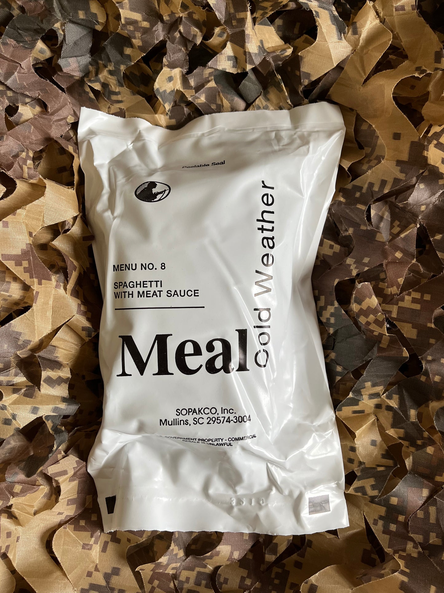 Ration temps froid americaine - MCW MRE