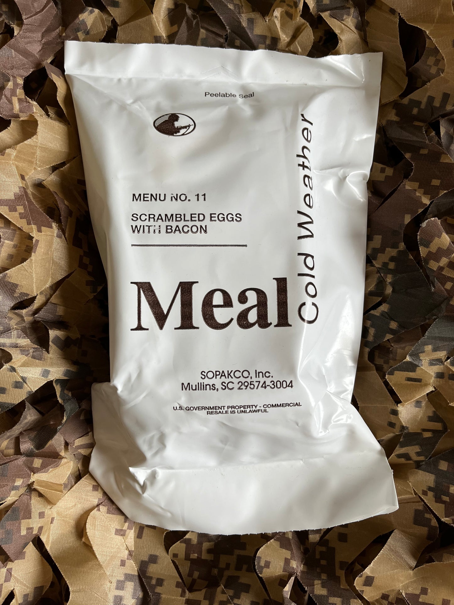 Ration temps froid americaine - MCW MRE