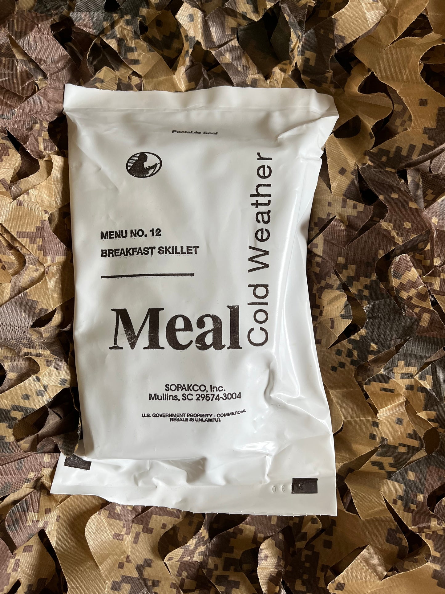 Ration temps froid americaine - MCW MRE