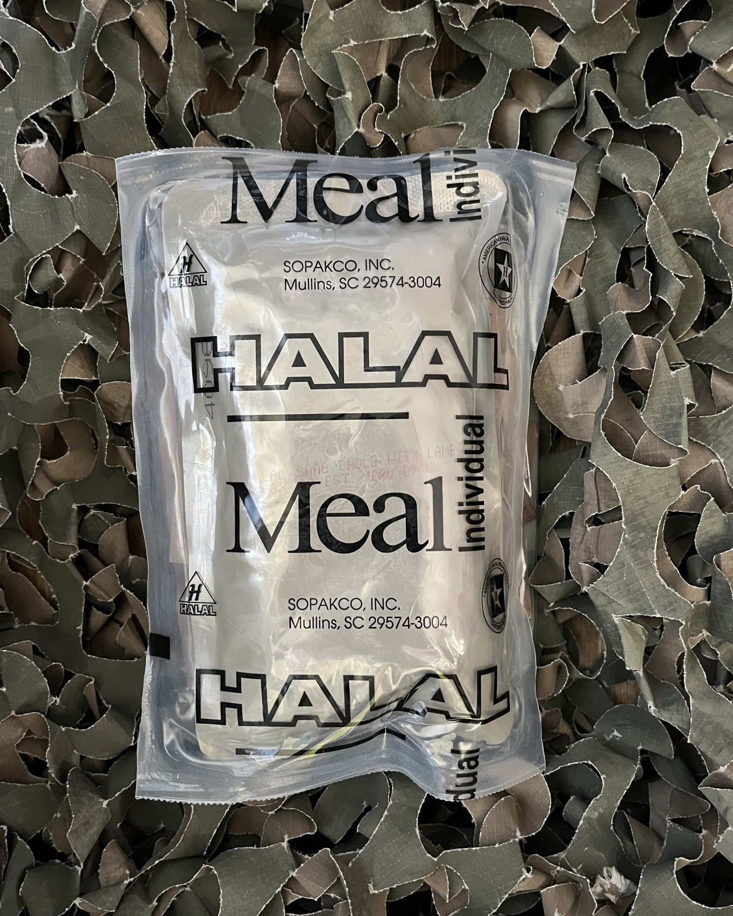 Ration de combat américiane Halal