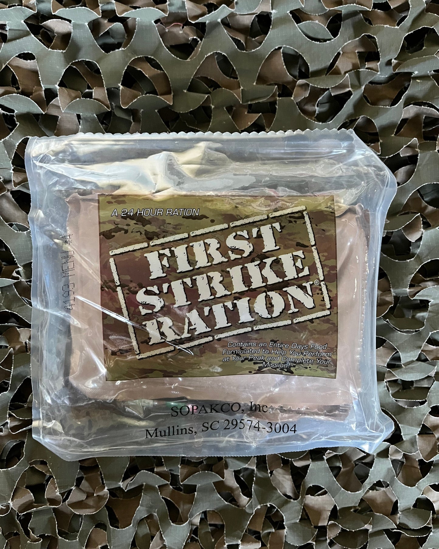 Fisrt Strike Ration Américaine