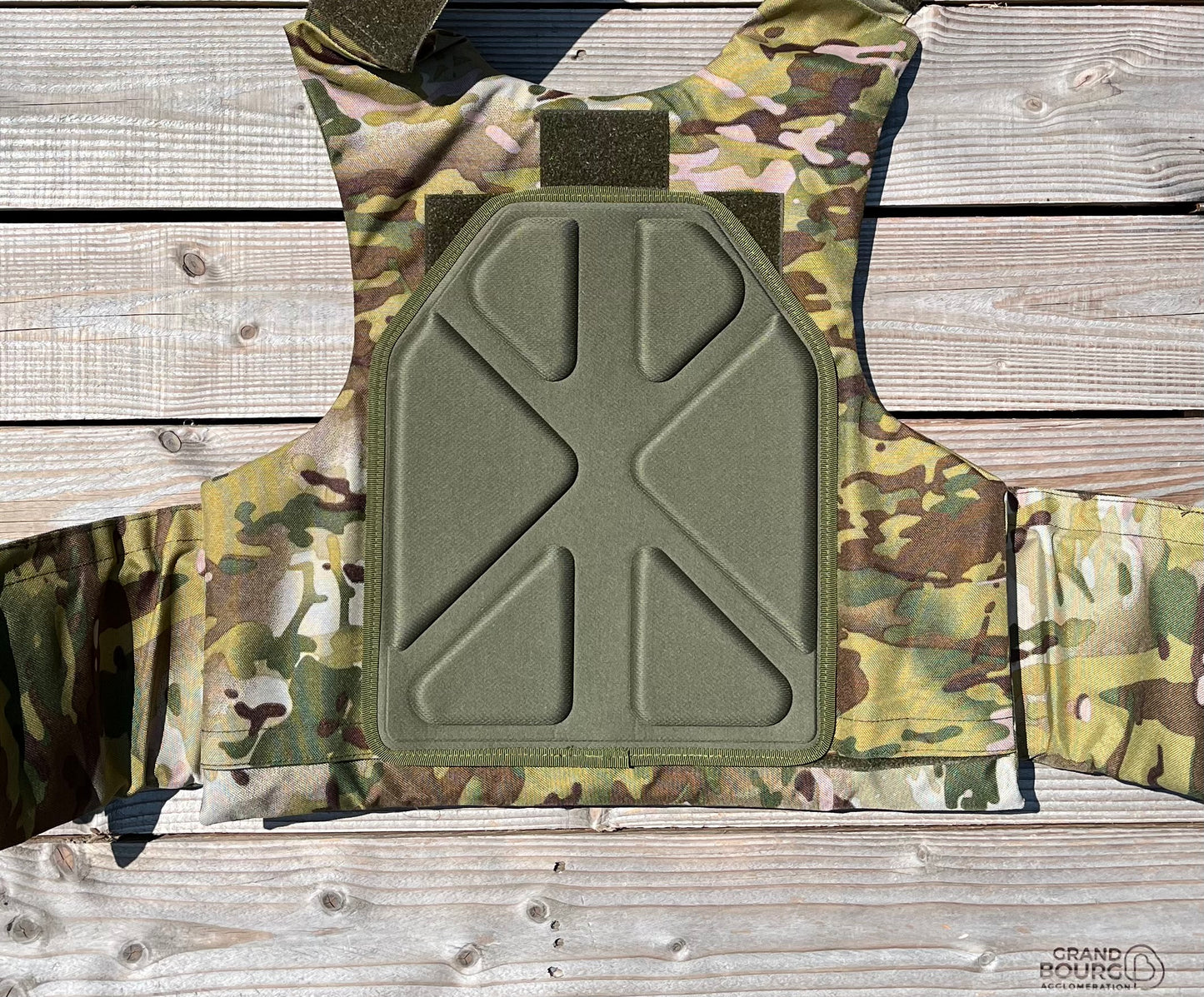 Gilet lourd camouflage