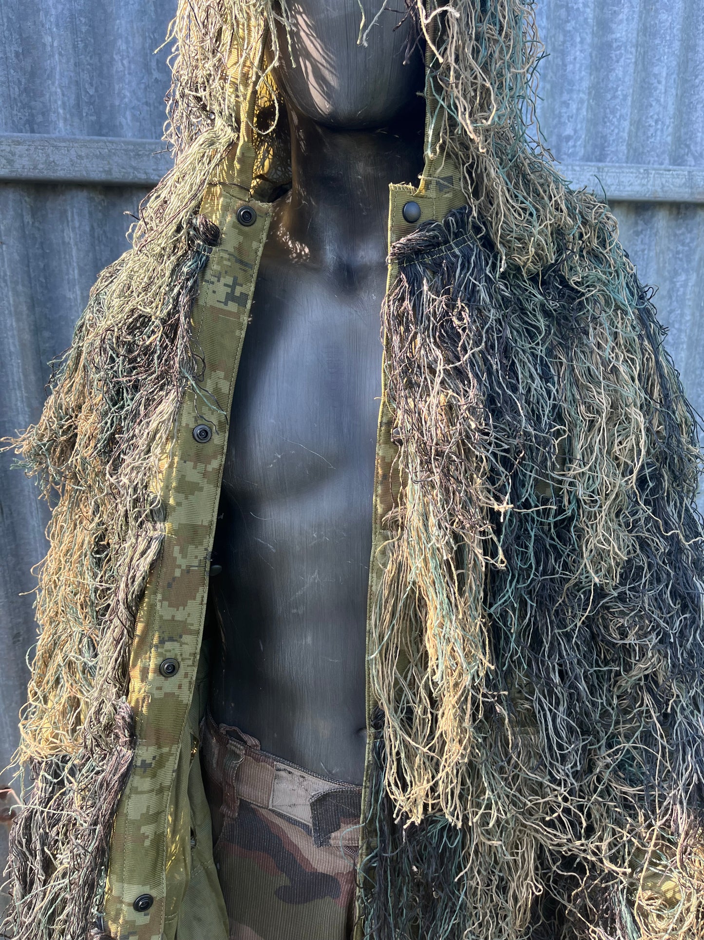 Traje Ghillie tipo parka