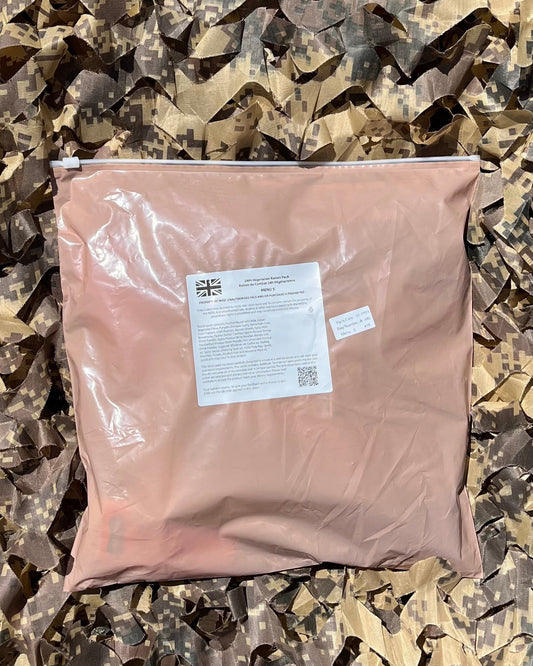 Ration de combat anglaise végétarienne
