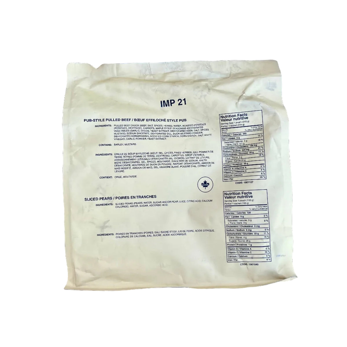 Ration canadienne