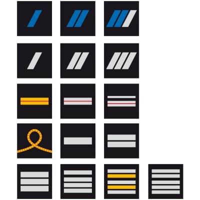 Grade Gendarmerie Départementale PVC