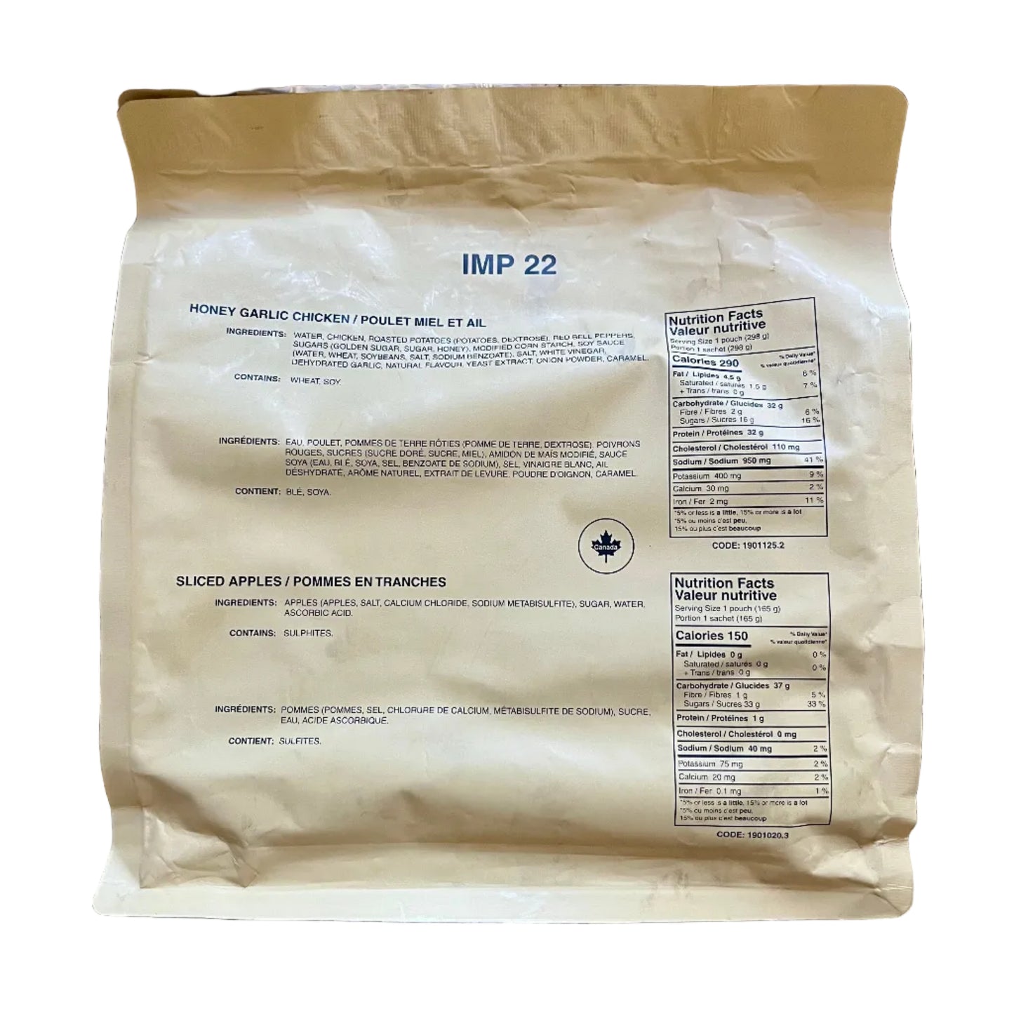Ration canadienne